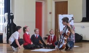 Song-writing workshop in north Powys with Sam Glazer